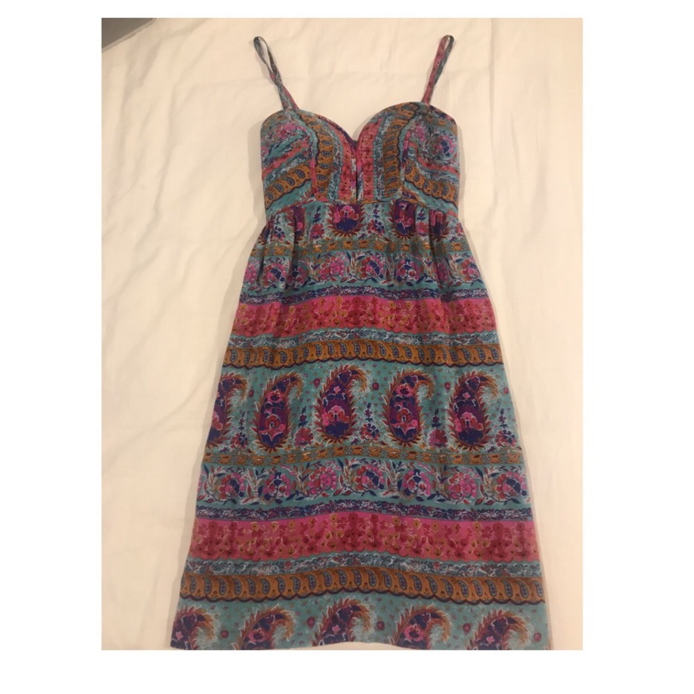 Colorful Anthropologie Dress